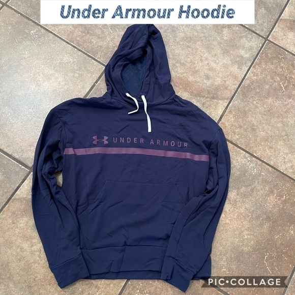 Under Armour Tops - Navy Under Armour Hoodie